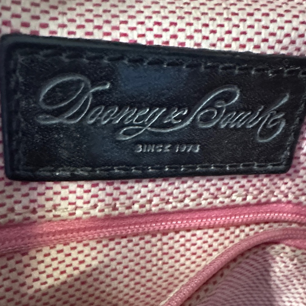 Dooney & Bourke Black Leather Tote - Picture 10 of 12